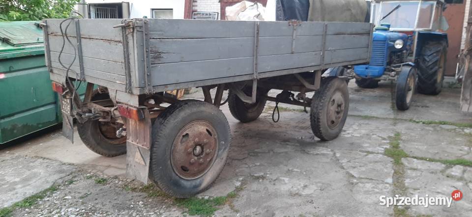 Przyczepa Rolnicza Dwuosiowa 400x200 Solidna Nałęczów sprzedam