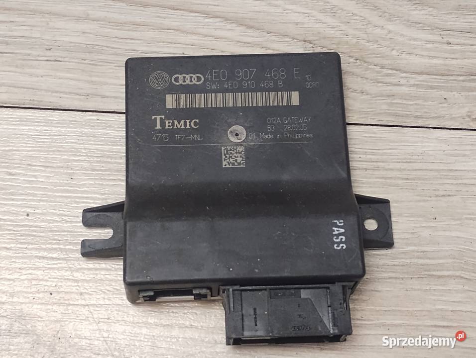 MODUŁ GETAWAY AUDI A8 S8 D3 52 FSI KRÓTKA pomorskie Gdańsk sprzedam