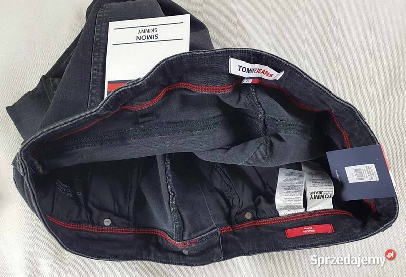 Tommy Hilfiger męskie jeansy T J Simon Skinny Tarnowskie Góry sprzedam