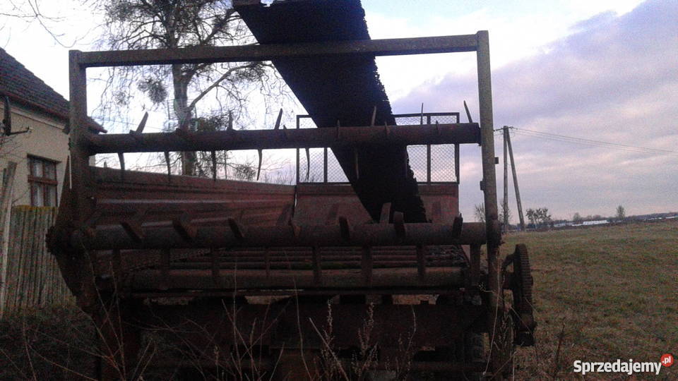 Jednoosiowy rozrzutnik obornika 35t Agromet Lidzbark