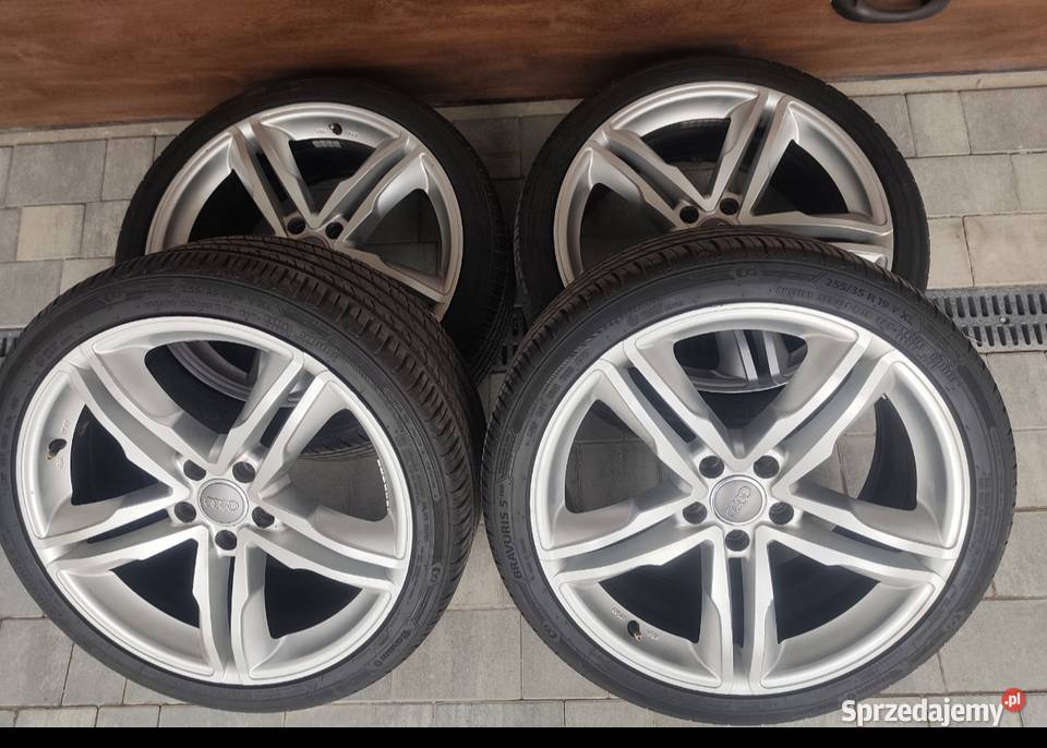 Sprzedam Alufelgi z oponami do audi i innych Felgi Konin sprzedam