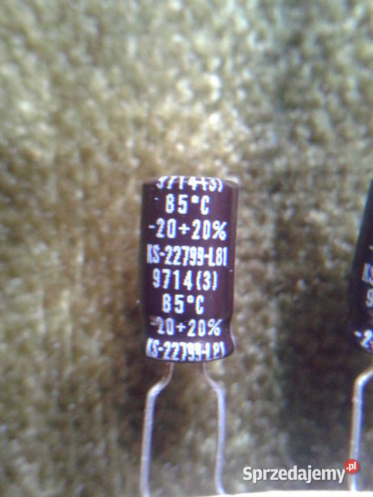 KONDENSATOR elektrolityczny 47uF 100V Nippon Pozostałe Warszawa