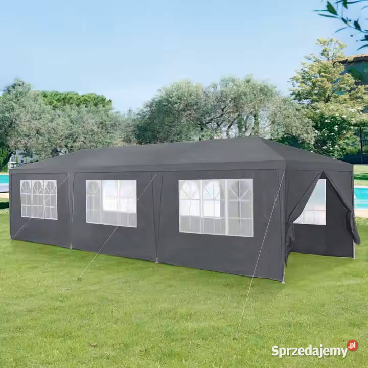 Namiot pawilon ogrodowy handlowy 3x9 m 8 ścianek Smogorzów sprzedam