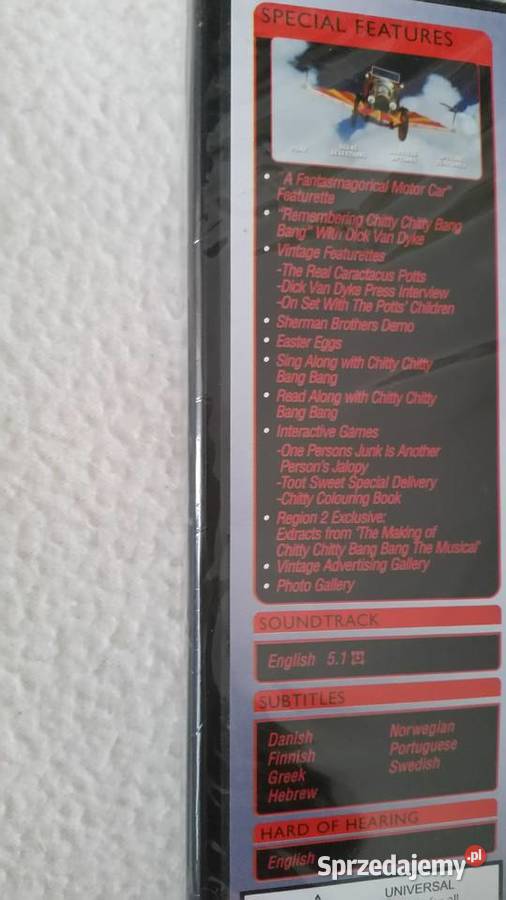 Film CHITTY CHITTY BANG BANG bonus CD soundtrack Puławy