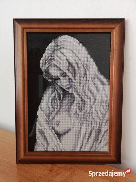 Obraz haftowany Kusicielka Handmade Otrębusy