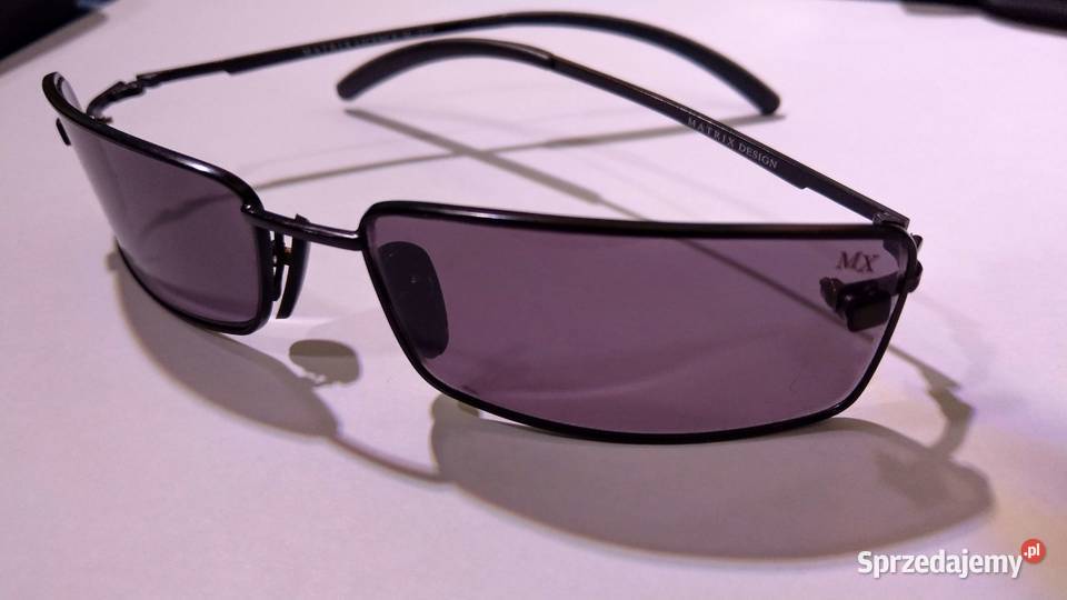 Okulary MATRIX design Licence M 237 czarne Warszawa