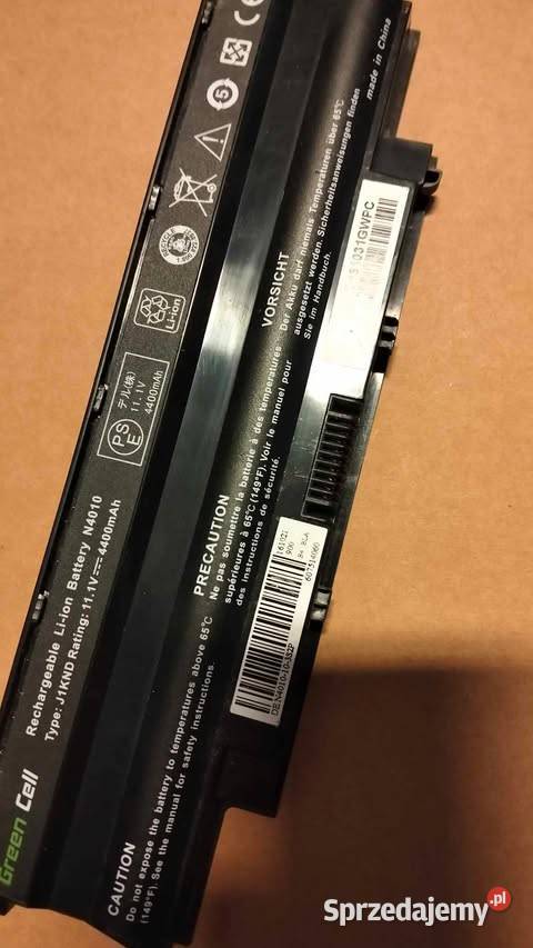 Bateria Green CELL N4010 Dell kujawsko-pomorskie Bydgoszcz sprzedam
