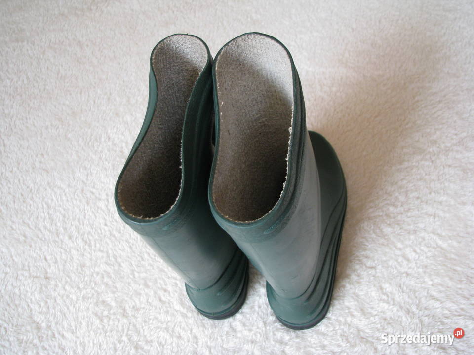 Gumowce buty ogrodowe zielone 35 kalosze gumiaki małopolskie