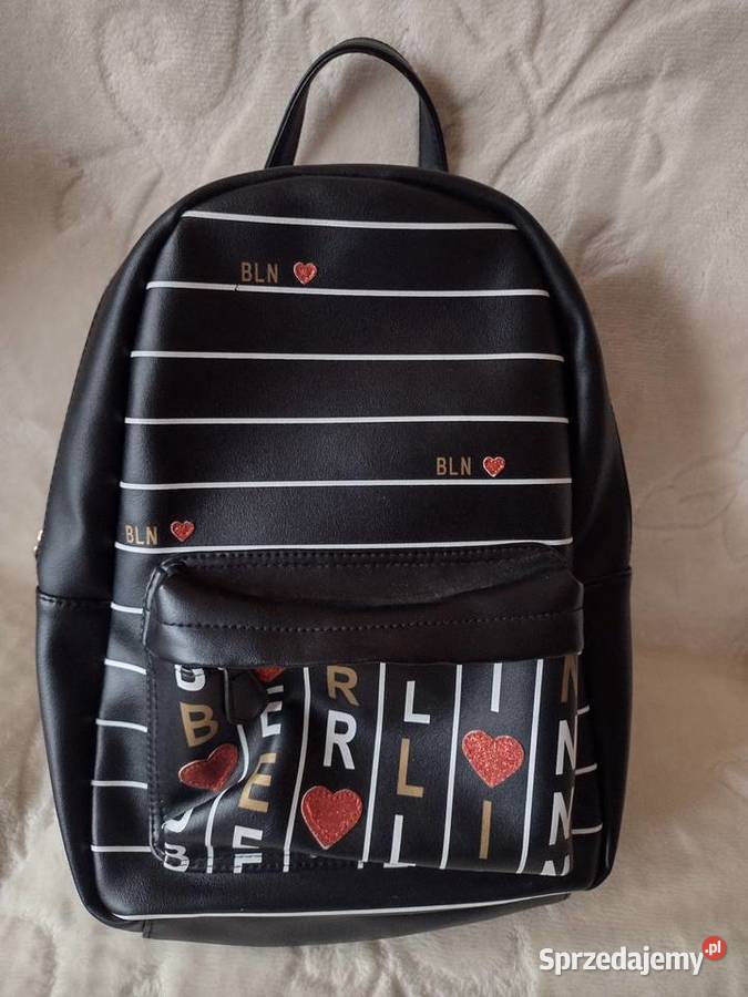 Skórzany bogato zdobiony plecak z Londynu Top małopolskie Kraków