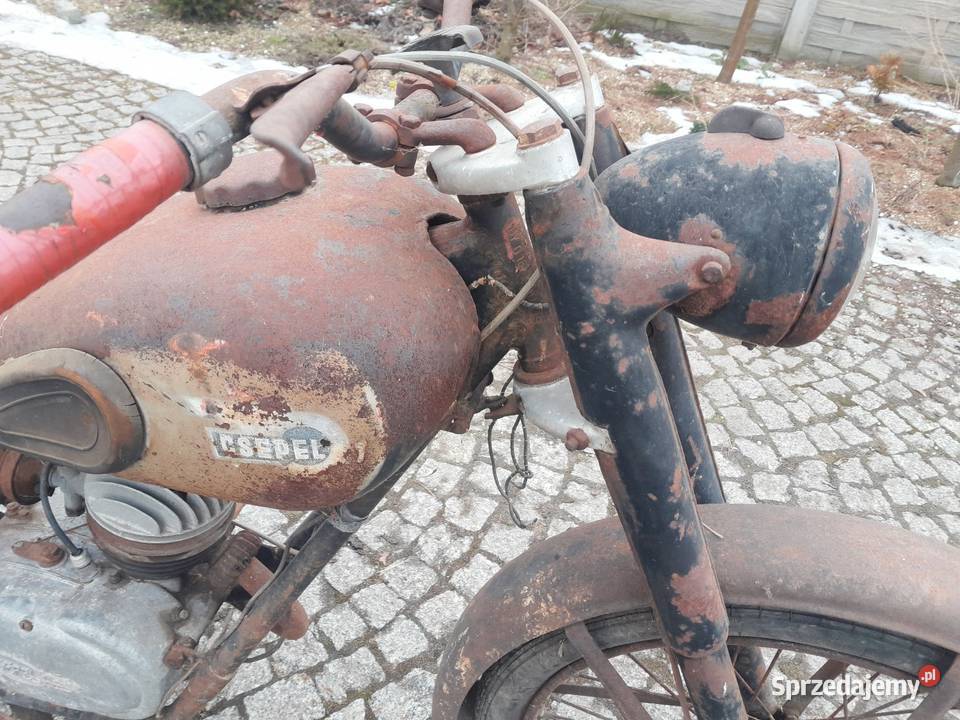 Full oryginał Csepel 125 T 1952 Tychów Nowy