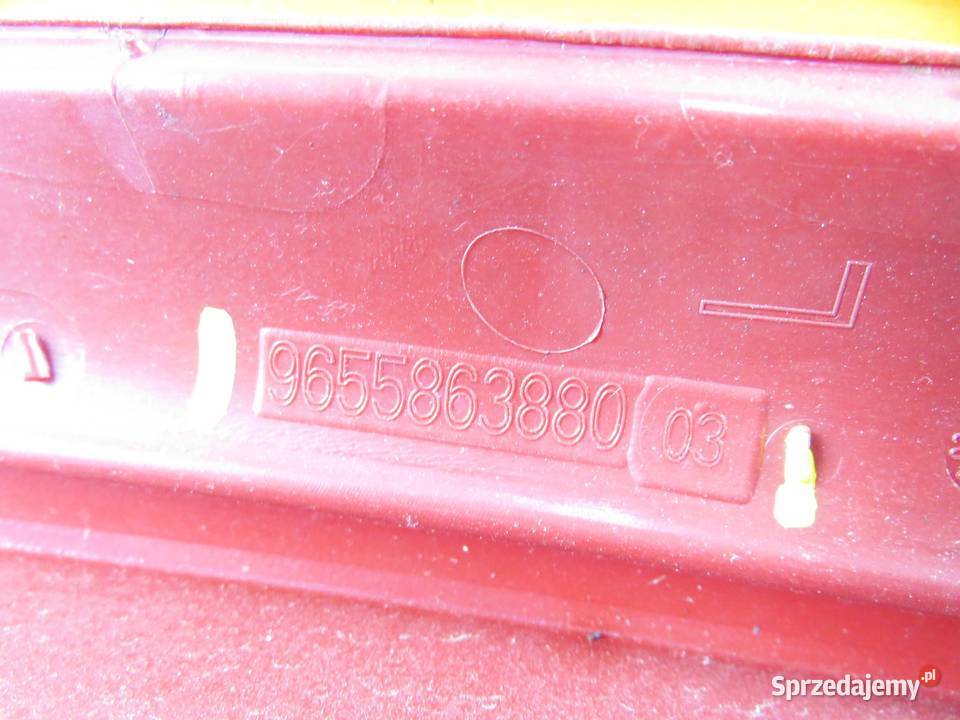 LAMPA LEWA TYLNA CITROEN C4 I 965586388003 osobowe sprzedam