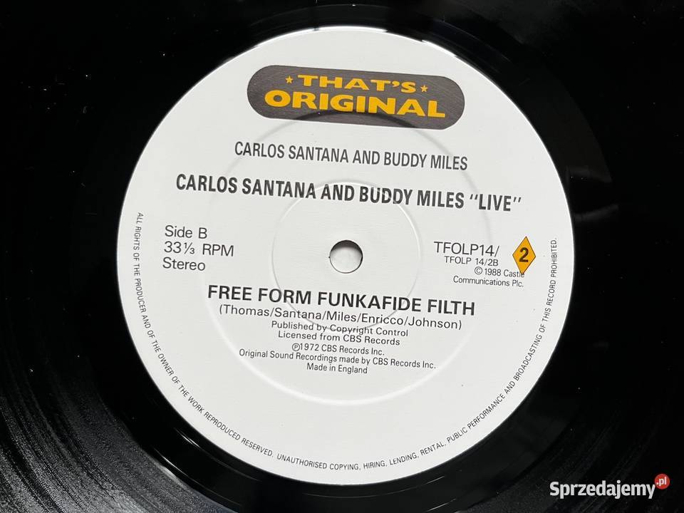 Santana Welcome Carlos Santana Buddy Miles Live Błażejowice