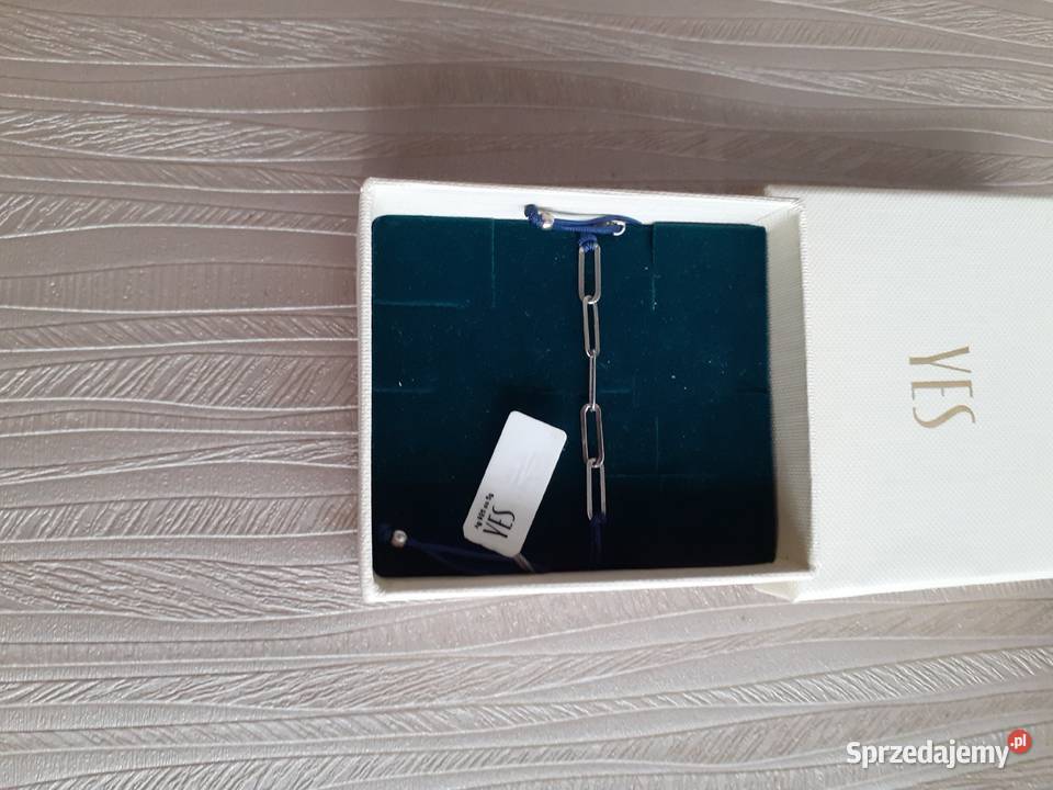 Srebrna bransoletka Yes śląskie Tychy