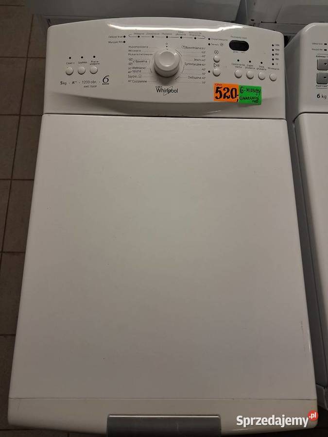 PRALKA GÓRY ŁADOWANA WHIRLPOOL 60cm Wrocław