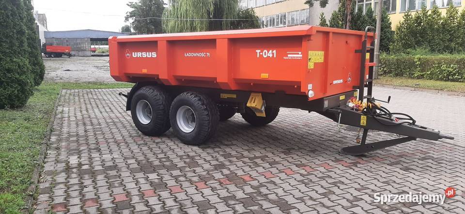 Przyczepa Ursus TandemT041 skorupa 7 ton sprzedam