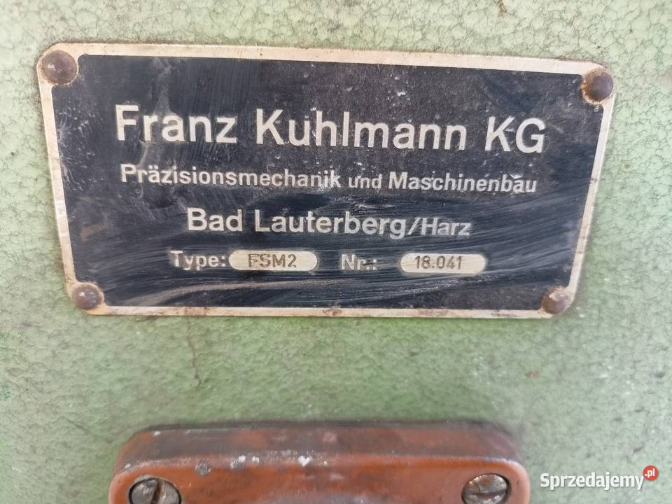 Szlifierka narzędziowa małopolskie Krzeszów