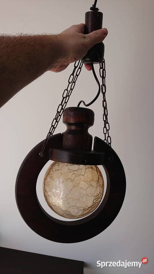 Lampa wisząca Uwaga LITE DREWNO Władysławowo
