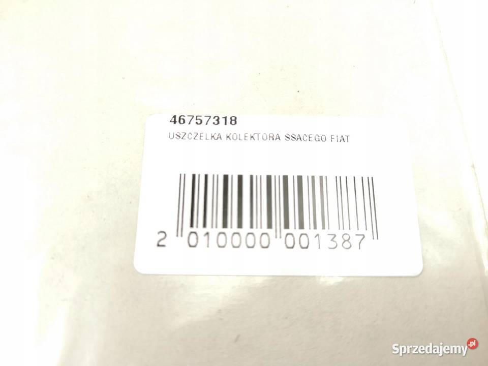USZCZELKA KOLEKTORA SSĄCEGO FIAT SIENA 9702 12 osobowe sprzedam