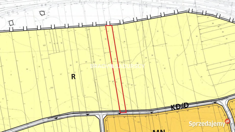 Sprzedaż działki Kraków 3573m2