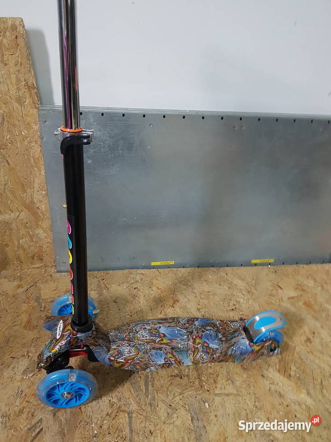 HULAJNOGA TRÓJKOŁOWA BALANSOWA KOŁA LED kolorowa Głogowa sprzedam
