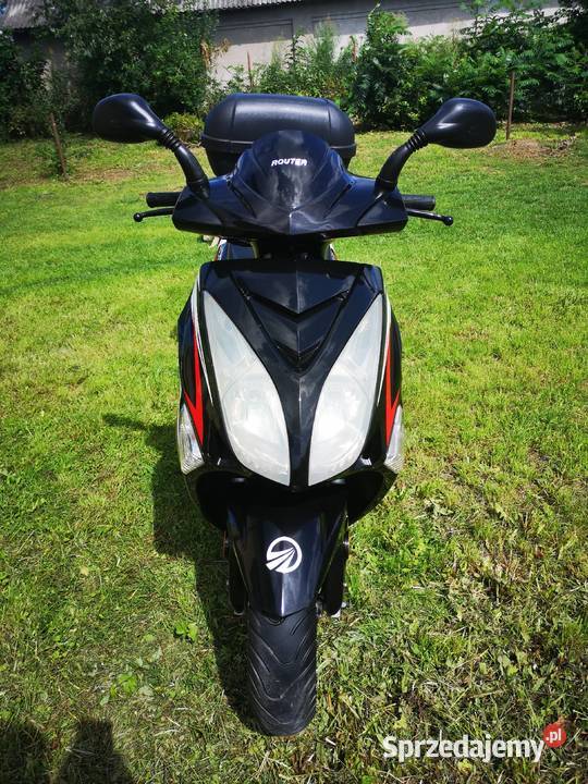Skuter ROMET ROUTER 125 ccm Prawo jazdy kat B elektryczny starter Dziecinów