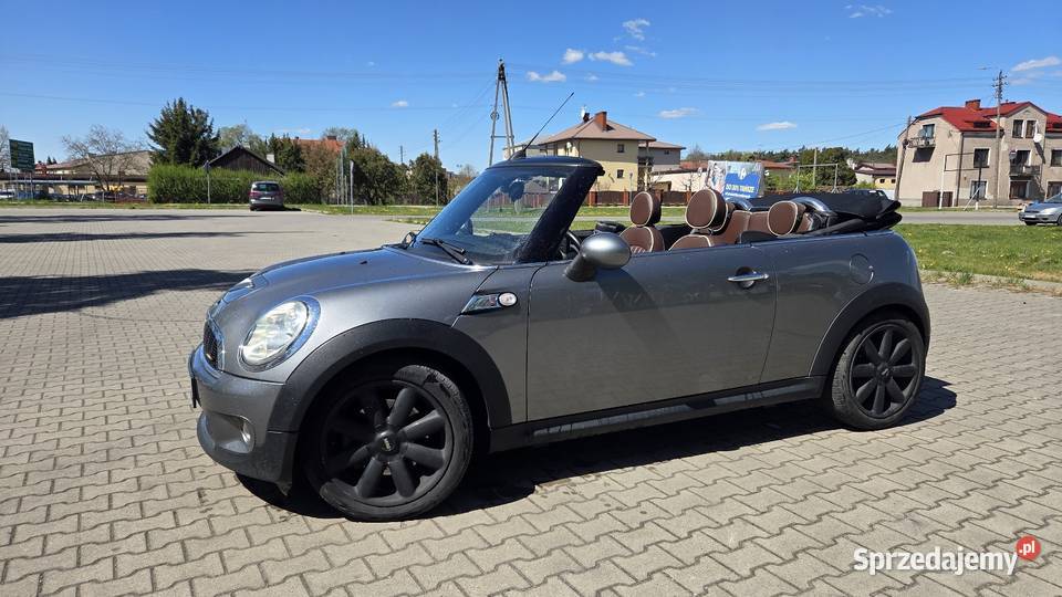 Mini Cooper S 16 TURBO Cabrio 2009r CD mazowieckie Zaborów