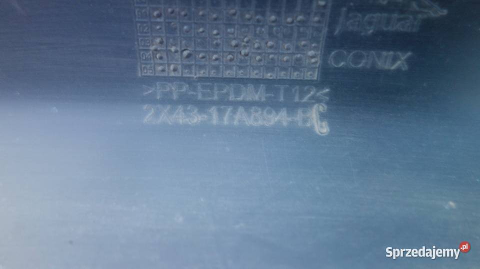 DOKŁADKA SPOILER ZDERZAKA TYŁ JAGUAR XTYPE Karoseria