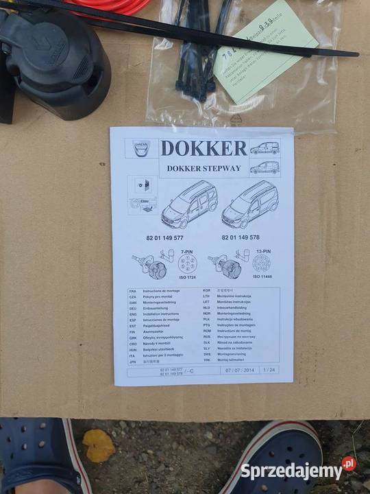 Moduł Wiązka Haka Holowniczego Dacia Dokker dolnośląskie