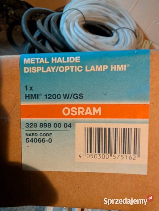 4 żarówki HMI 1200W Jemielnica