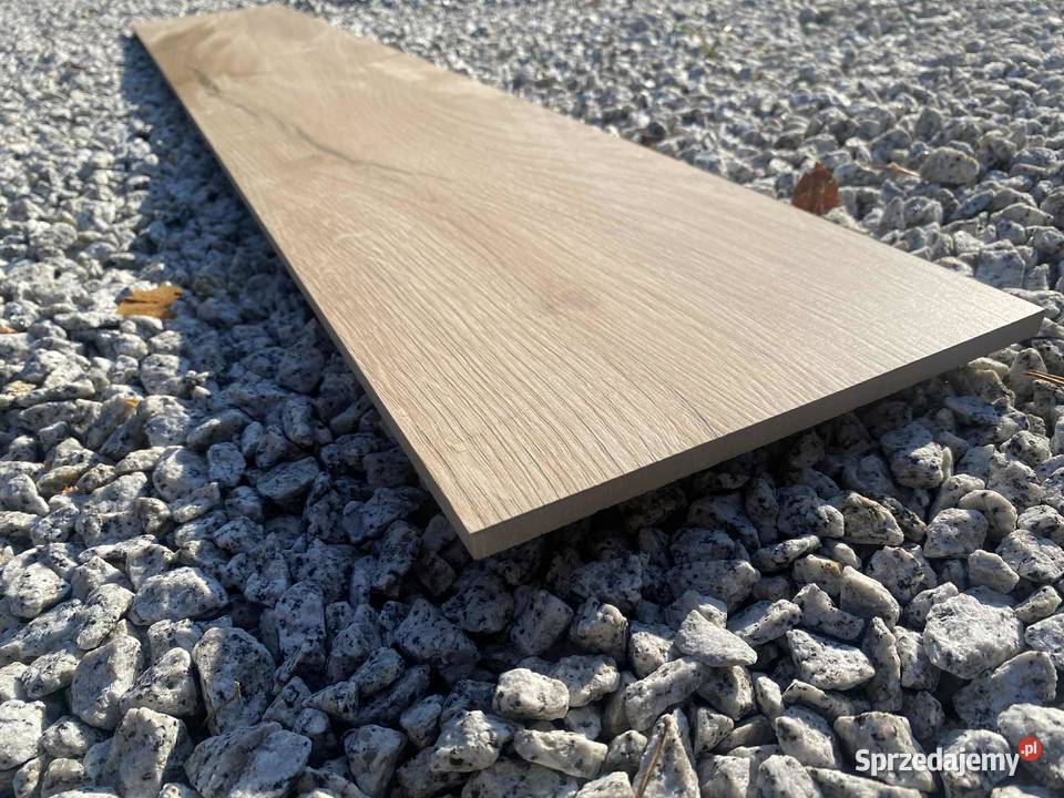 NOWOŚĆ Gres Drewnopodobny OAK BEIGE 20x120 już Płytki uniwersalne Błonie