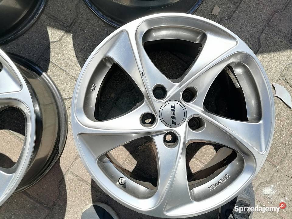 Felgi Rial 75x16 ET48 Komplet czujniki VW Audi sprzedam