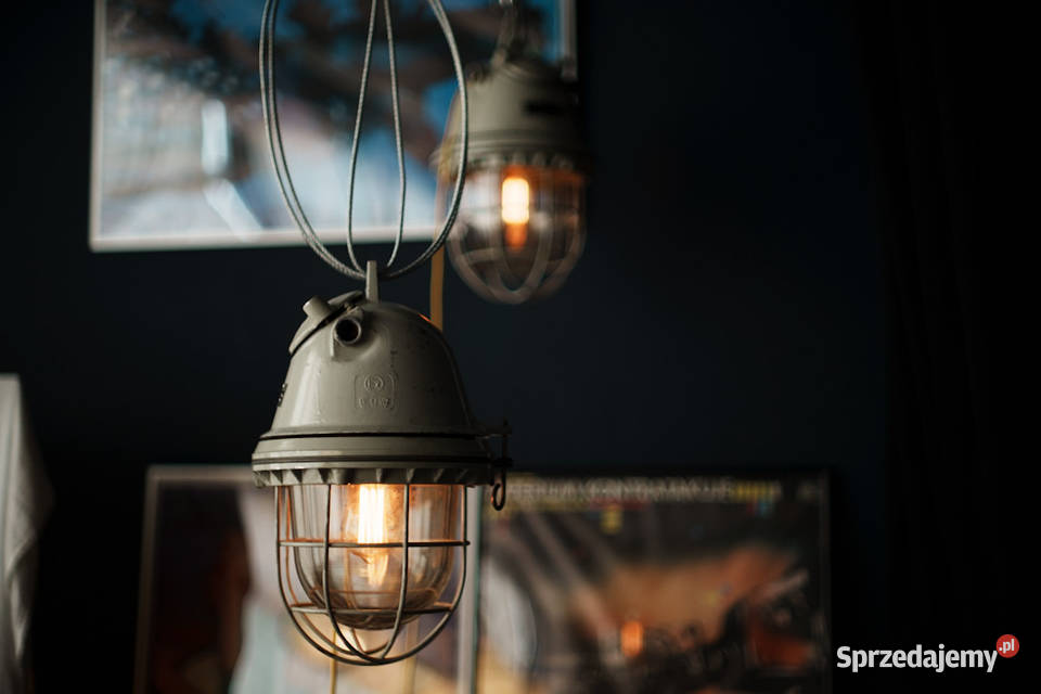 Lampa loft przemysłowa przeciwwybuchowa vintage Warszawa