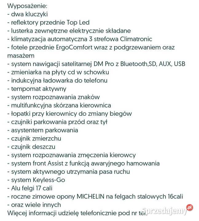 Volkswagen passat b8 2017r