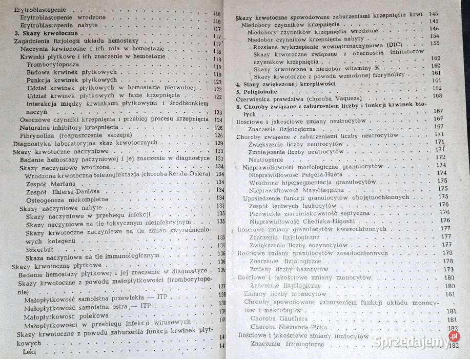 Podstawy hematologii lekarza praktyka Zdzisława Chełm sprzedam