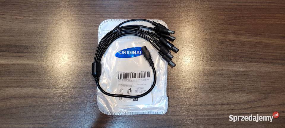 Przedłużacz wtyczki rozdzielacza do kamery CCTV Sosnowiec sprzedam