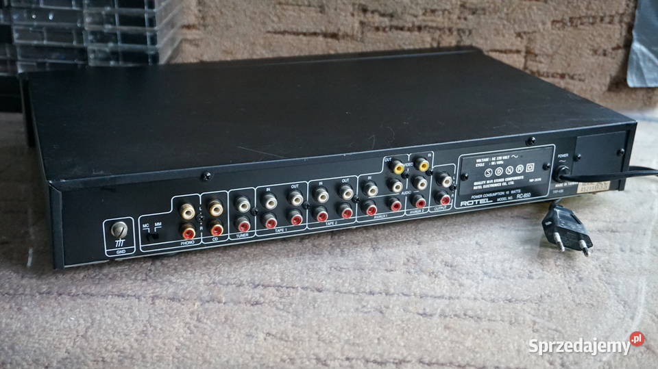 przedwzmacniacz Rotel RC850 Audio Mosty