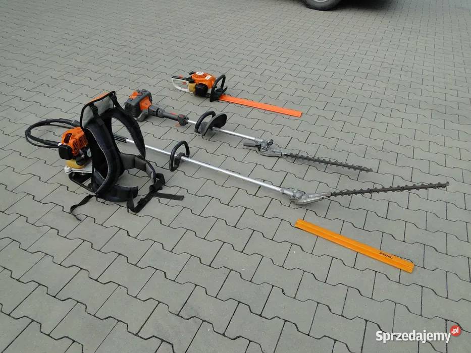 Nożyce spalinowe do żywopłotu plecakowe STIHL Nożyce i sekatory małopolskie