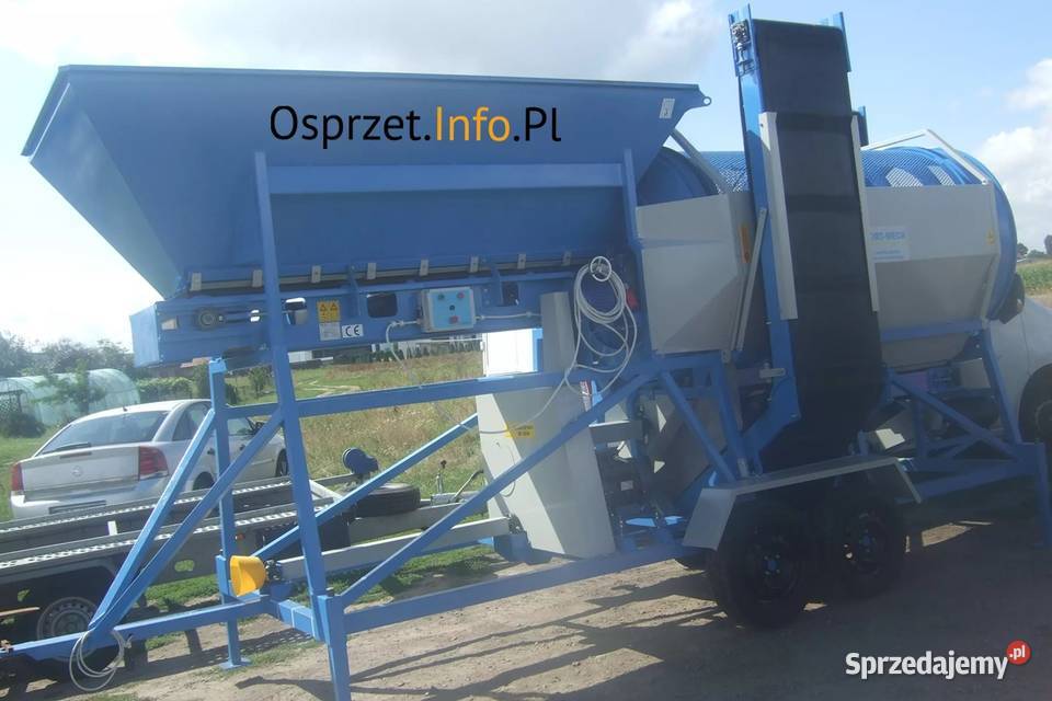 Przesiewacz bębnowy mobilny napęd WOM sprzedam