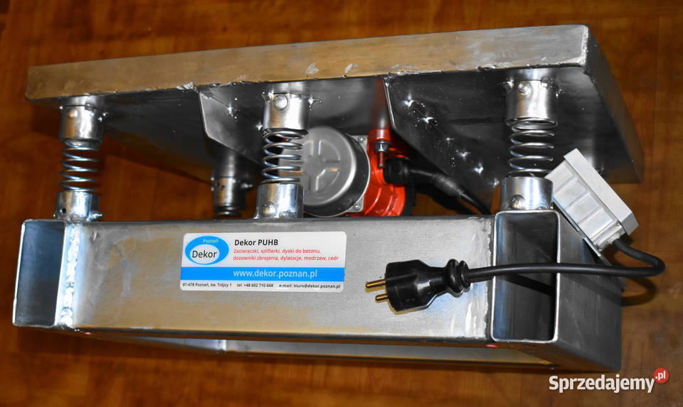Stół wibracyjny 405X505 moc 100 W 3000 obrmin Poznań sprzedam