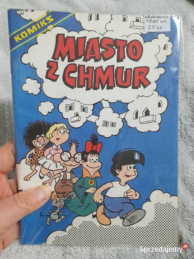 Miasto z Chmur Jerzy Wróblewski 1989 wydanie 1 Gdynia sprzedam