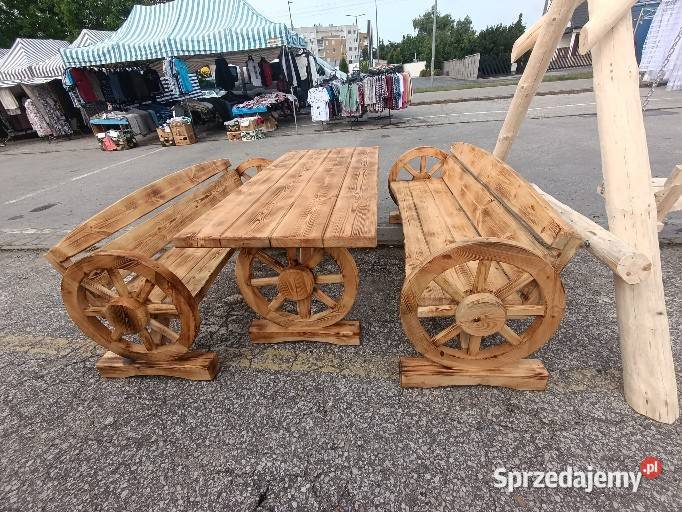 Komplet na kołach opalany Dom i Ogród Skórcz