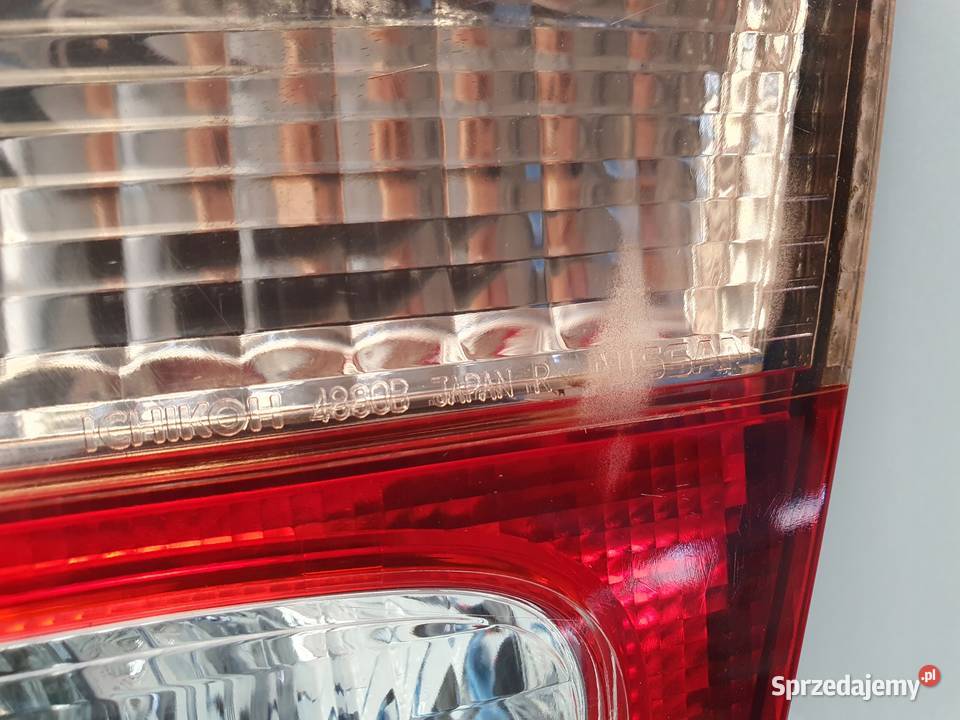 LAMPA PRAWA Nissan Almera N16 sedan TYLNA prawy Rudka