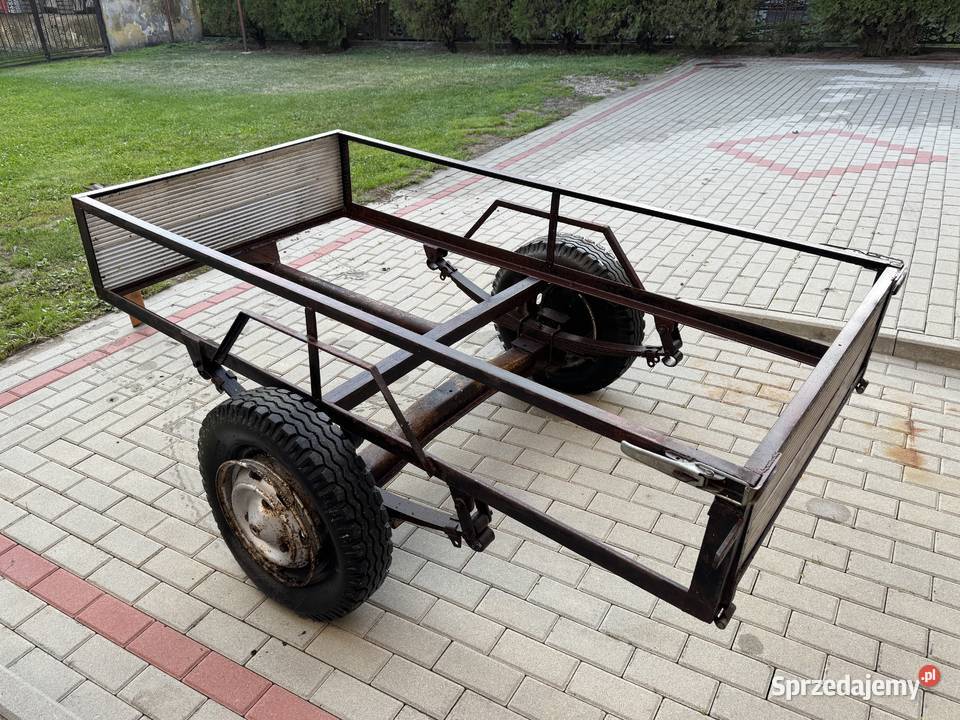 Solidna rama przyczepki 200 x 105 na resorach Kielce