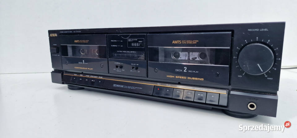 Magnetofon catette deck Aiwa ADWX333 AD WX 333 Międzychód