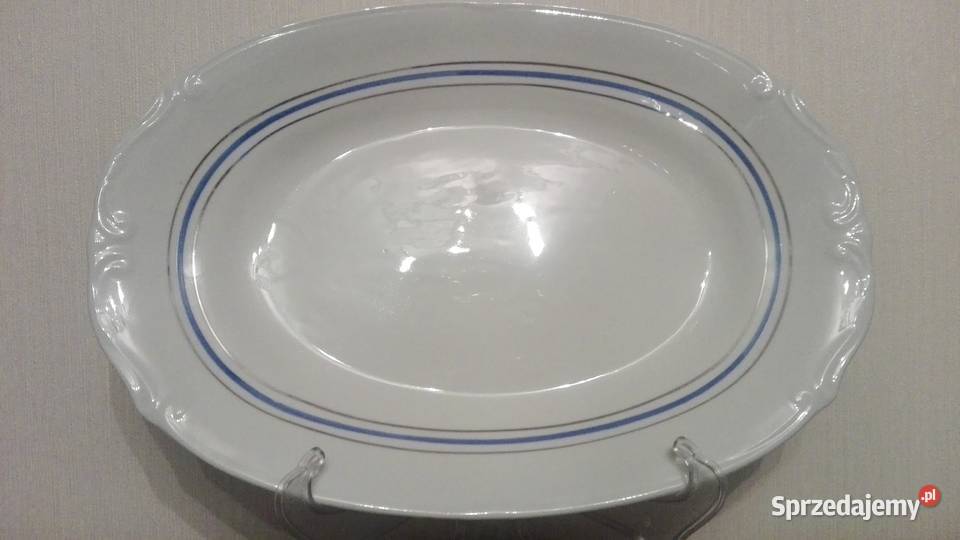 Półmisek duży, porcelana Chodzież