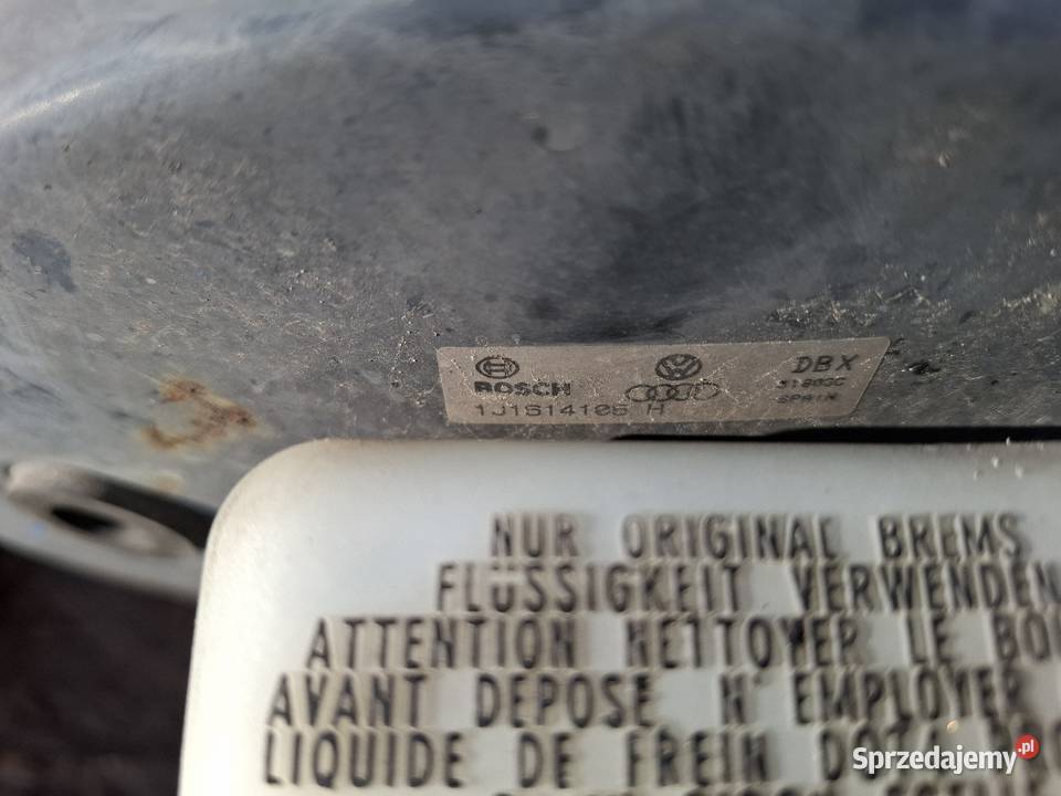 Serwo pompka hamulca 1J1514105H A3 8L Golf IV małopolskie Przyborów