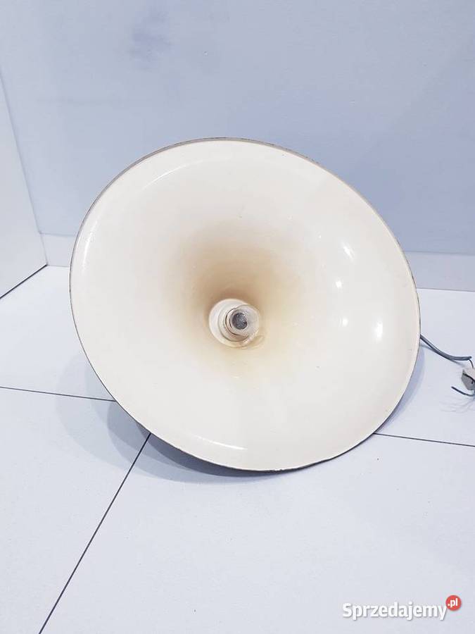 Stara lampa sufitowa UFO z prlu