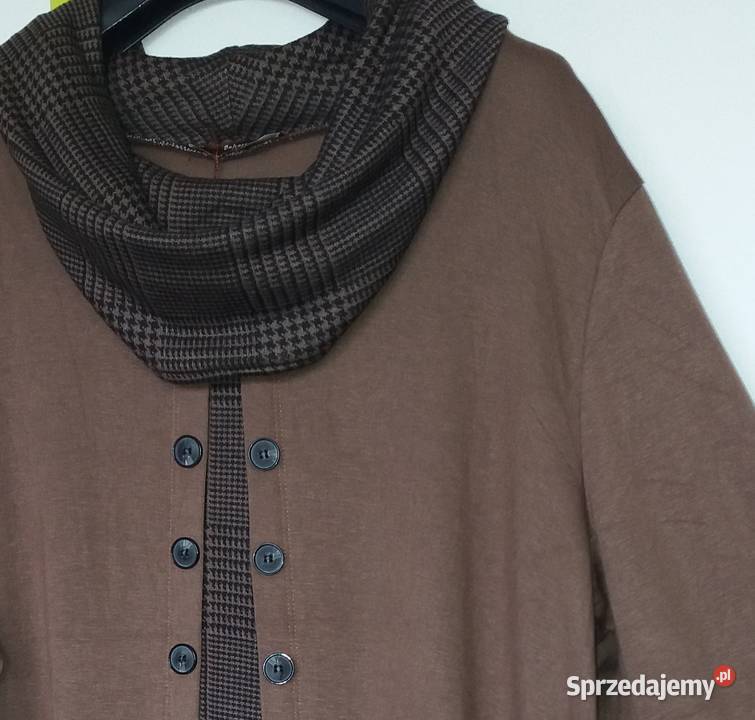 XXL52 Nowa tunika o linii A Gaharu Bluzki i koszule Gliwice