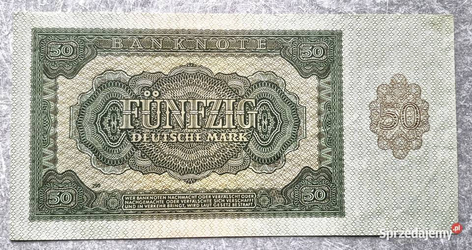 B7 NIEMCY DDR 50 Marek 1948 r