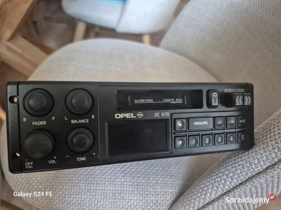Radio Opel DC 670 podlaskie Białystok sprzedam